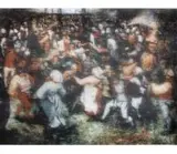 Bartosz Czarnecki, Pieter Bruegel - Taniec wiejski, 2017, 2017, olej, płótno