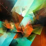 Bartosz Świątecki, Digital Witness, 2018, 2018, technika mieszana, płótno