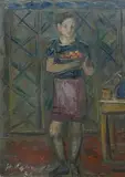 Stanisław Chlebowski, Dziewczyna we wnętrzu, 1956 r.