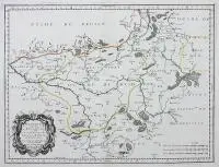 Nicolas Sanson, Masovie Duché et Polaquie; ou sont les Palatinatus de Czersk, Bielsk, et Plocsko..., Mapa Mazowsza pochodząca z dzieła „Cartes generales de toutes les parties du monde”, wyd. Pierre Mariette, Paryż, dat. 1665 r. (1667), miedzioryt kolorowany w epoce