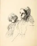 Józef Chełmoński, Matka, 1903 r.