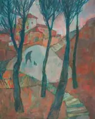 Artem Smorodin, Przyjaciele, 2017, 2017, akryl, płótno