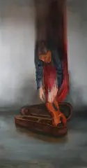 Cyprian Nocoń, Uwertura, 2016, 2016, olej, płótno