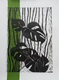 Alicja Zimoląg, Mono-deliciosa, 2018, 2018, linoryt, papier fabriano