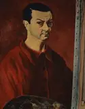 Moïse Kisling, Autoportret, litografia, papier