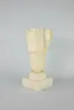 Czara z herbem Rzeczypospolitej by Stanisław Horno-Popławski, alabaster, sold Dec 2018