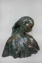 Xawery Dunikowski, Madonna, 1910-1911, brąz patynowany