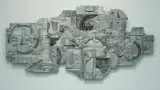 Małgorzata Wiśniewska, A1 praca z cyklu Aglomeracje, 2010, 2010, aluminium