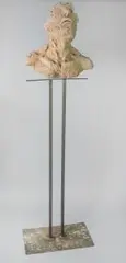 Igor Mikoda, Autoportret głowa (III), gips