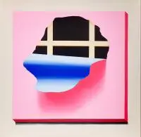 Marcin Kowalik, Obraz bez znaczenia IV, 2014, 2014, akryl, płótno
