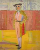 Torreador, ok. 1939 by Artur Nacht-Samborski, 1939, olej, płótno, sold Nov 2018