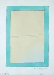 Stanisław Fijałkowski, Bez tytułu, 1996 r., 1996, akwarela, papier