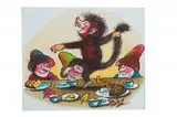 Jerzy Flisak, Ilustracja nr. 10 z cyklu Hubert i jego przyjaciel Kudłacz