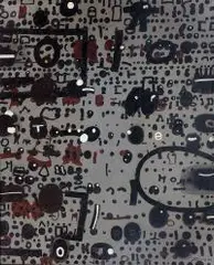 Jan Tarasin, Zapis, 1980, 1980, olej, płótno