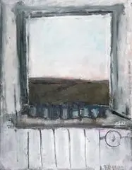 Jacek Sienicki, Okno, 1981, 1981, olej, płótno
