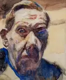 Stanisław Kamocki, Autoportret, ok. 1943 r.