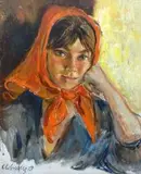 Katarzyna Librowicz, Dziewczyna w chuście, 1959 r.
