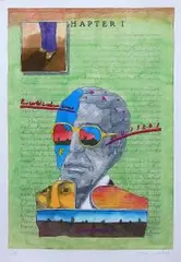 Jan Sawka, Chapter I, akwaforta, sucha igła, akwarela