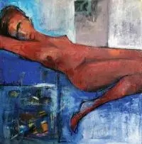 Mała Wenus ,2018 by Jan Derek, 2018, olej, płótno, sold Oct 2018