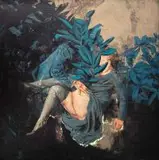 Jan Szczepkowski, Blue, 2017, 2017, olej, płótno