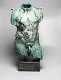 Mariusz Dydo, Hypnos I, 2018, 2018, ceramika wielokrotnie palona, szkliwo i szkliwo ziemne