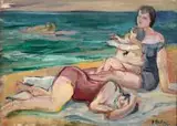 Henri Epstein, Na plaży, 1930 r.