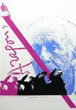 Roman Cieślewicz, Louis Aragon, 1992 r., 1992, serigrafia, papier