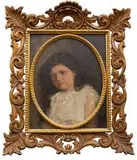 Leona Pliczkowska, Portret kobiety, olej, płótno