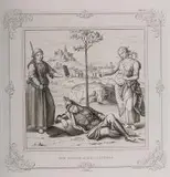 Wilhelm Heinrich Ludwig Gruner, Zestaw 7. grafik według obrazów Rafaela Santi, staloryty, papier