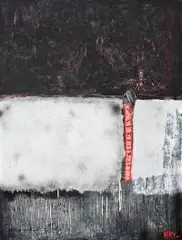 Patrycja Kryszczuk, Worm, 2016, 2016, technika autorska, płótno