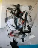 Mateusz Rybka, Euforia geometrii, 2018, 2018, technika mieszana, płótno