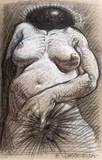 Bez tytułu, 1988 by Franciszek Starowieyski, 1988, pastel, papier, sold Jun 2018