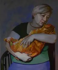 Piotr Starościc, Madonna, 2018, 2018, olej, płótno