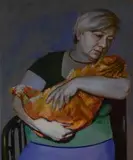 Piotr Starościc, Madonna, 2018, 2018, olej, płótno