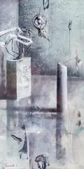 Łukasz Huculak, Bez tytułu, 2011, 2011, technika własna, karton