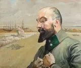 Jacek Malczewski, Portret Józefa Krupińskiego, 1915 r., 1915, olej, tektura
