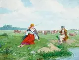Emil Lindeman, Na pastwisku