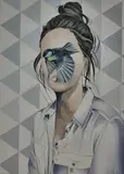 Milena Brudkowska, Bez tytułu, 2018, 2018, olej, płótno
