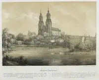 Napoleon Orda, Gniezno (Księstwo Poznańskie), litografia, papier, 25