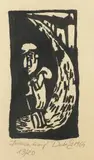 Jerzy Duda-Gracz, Wędrowiec, z cyklu Judaica, 1964 r.