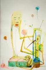 Maciej Świeszewski, Bez tytułu, 1999, 1999, akwarela, papier