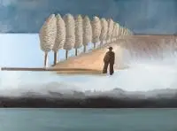 Jarosław Modzelewski, Gdzie ja jestem?, 2013, 2013, tempera żółtkowa, płótno