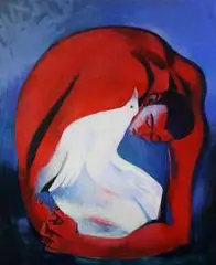 Juliusz Lewandowski, Initiation to freedom I, 2018, 2018, akryl, płótno
