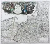 Georges Louis Le Rouge, Le Royaume de Prusse Suivant ..., Mapa Prus