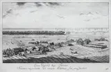 Matthäus Deisch, Eine Gegend bey Stries, Dwór w Strzyży, według rys. F. Lohrmanna, z cyklu „50 widoków Gdańska”, 1761-1765, wyd. XIX w. miedzioryt, wym. 18