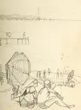 Władysław Brzosko, Para plażowiczów