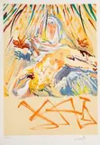 Czarna Madonna, z cyklu Witraże, 1975 by Salvador Dalí, 1975, litografia, papier, sold Jan 2018