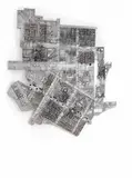 Małgorzata Wiśniewska, S3 z cyklu Struktury, 2009, 2009, aluminium, relief