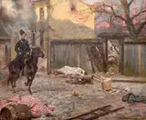 Wojciech Kossak, Ranek po pogromie, 1907 r.