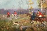 Jerzy Kossak, Polowanie par force
